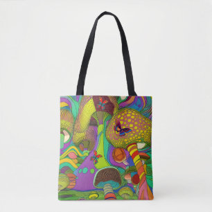 Psychedelic Sixties  Tote Bag