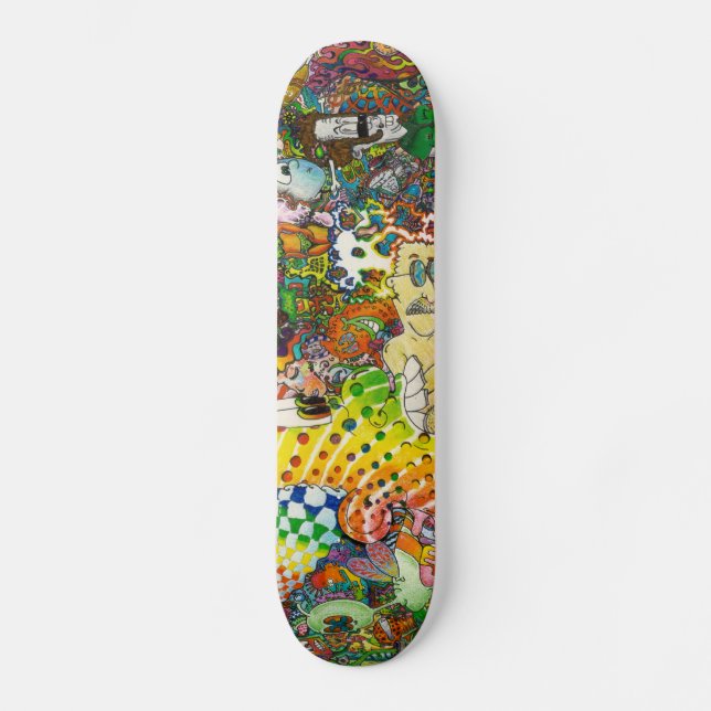 Psychedelic Skateboard (Front)
