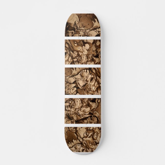 Psychedelic Skateboard (Front)