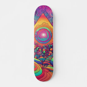 Psychedelic Skateboard