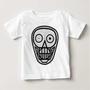 Psychedelic Skull Baby T-Shirt