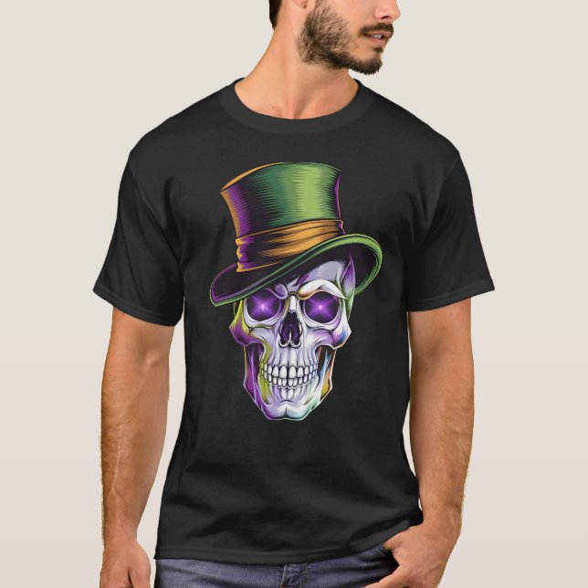 Psychedelic Skull T-Shirt (Front)