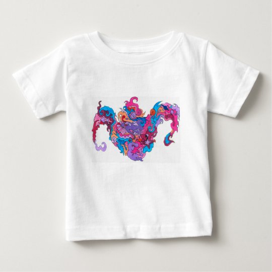 Psychedelic Smile Baby T-Shirt