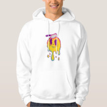 psychedelic smiley drip men's