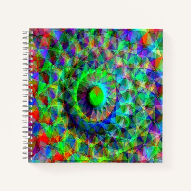 Psychedelic Spaceship..... Notebook (Front)