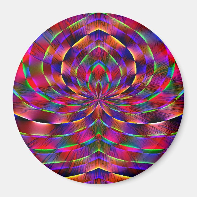 Psychedelic Spider....... Magnet (Front)