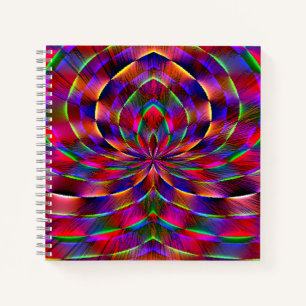 Psychedelic Spider....... Notebook