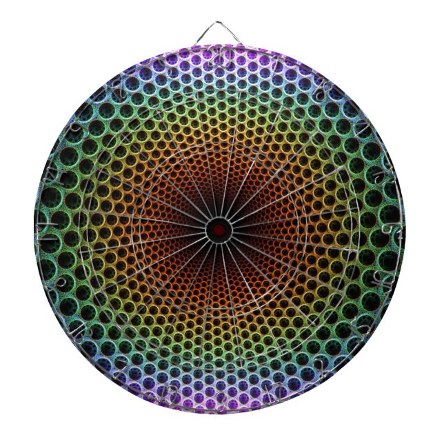 Psychedelic Spiral Dartboard (Front)