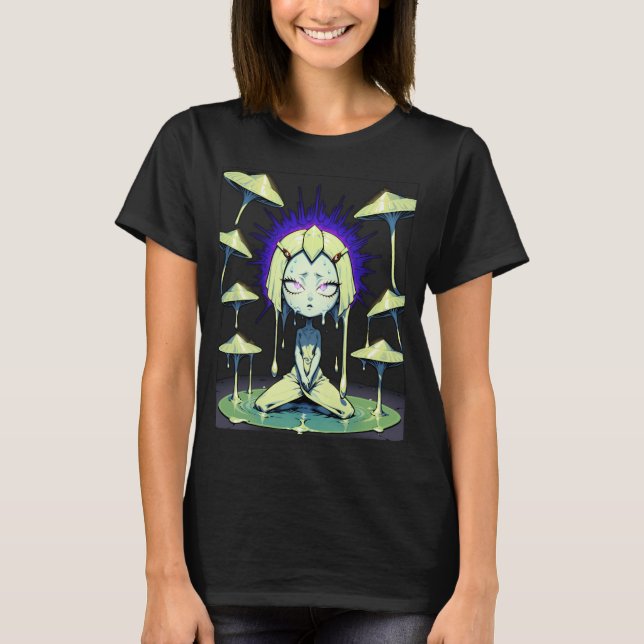 Psychedelic Spirit Journey Art Series T-Shirt (Front)