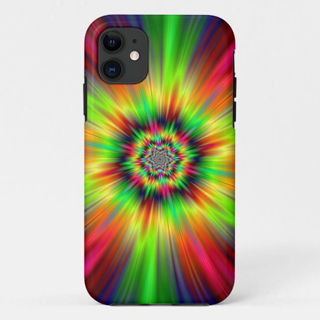 Psychedelic Star Burst Case-Mate iPhone Case (Back)
