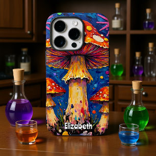 Psychedelic Starburst Garden iPhone 16 Pro Case