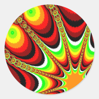 psychedelic sticker