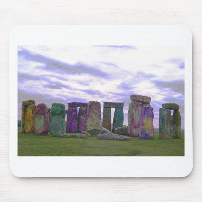 Psychedelic Stones Mouse Pad (Front)