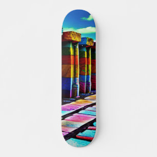 Psychedelic Stones Skateboard