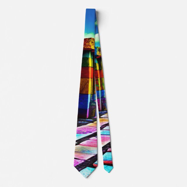 Psychedelic Stones Tie (Front)