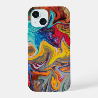 Psychedelic Swirl Abstract Phone Case