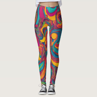 Psychedelic Swirl Leggings
