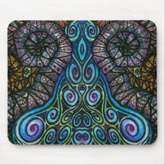 Psychedelic Swirls Pattern Mousepad #2