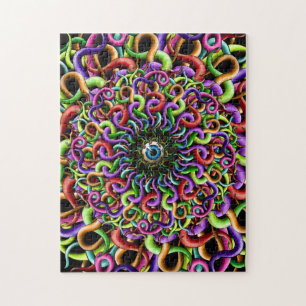 Psychedelic tentacles jigsaw ..... jigsaw puzzle