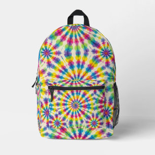 Psychedelic Tie Dye Retro Groovy Backpack