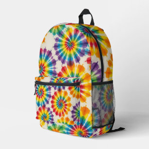 Psychedelic Tie Dye Retro Groovy Backpack