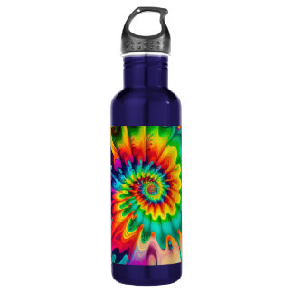 Psychedelic Tie Dye Retro Surreal 710 Ml Water Bottle