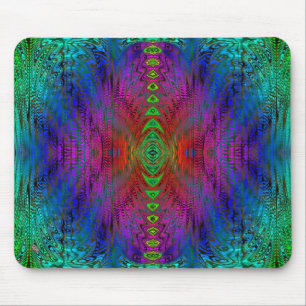 Psychedelic Time Warp by SD. Kelley Mouse Pad