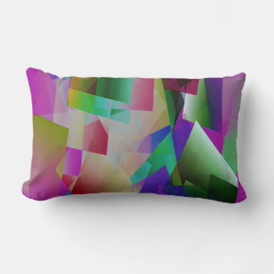 Psychedelic Timez... Lumbar Cushion