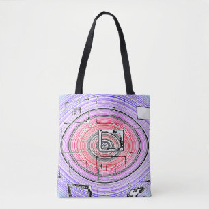 Psychedelic Tote Bag