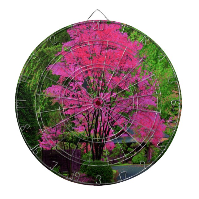 Psychedelic Tree Dartboard (Front)
