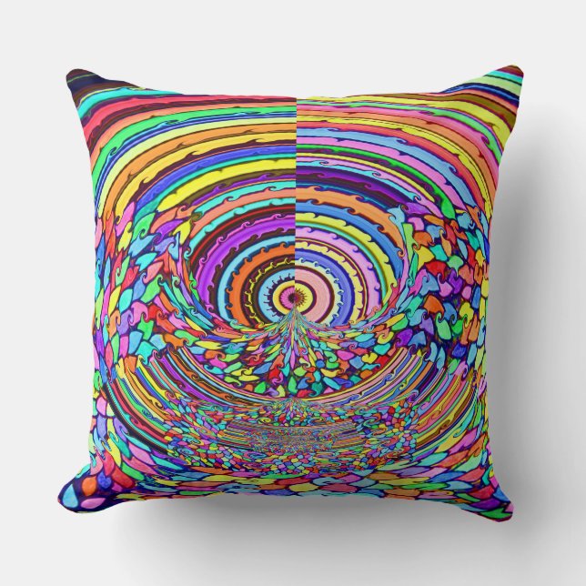 Psychedelic Trip Cushion (Front)