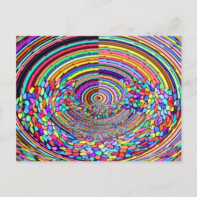 Psychedelic Trip Postcard (Front)
