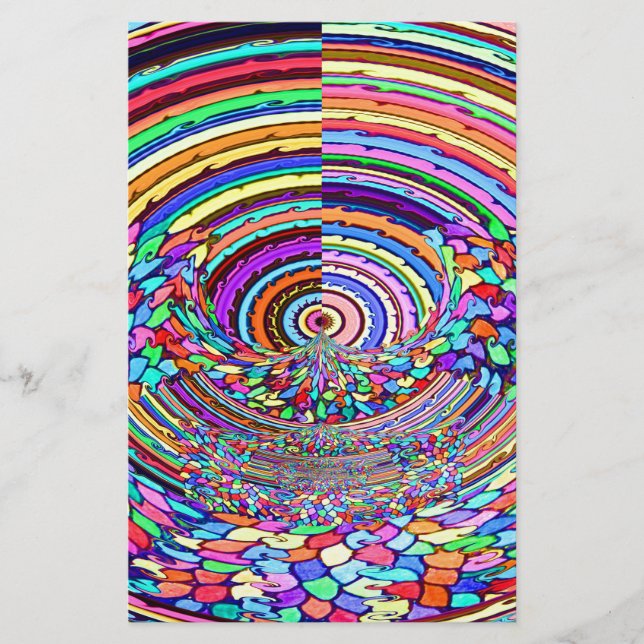 Psychedelic Trip Stationery (Front)