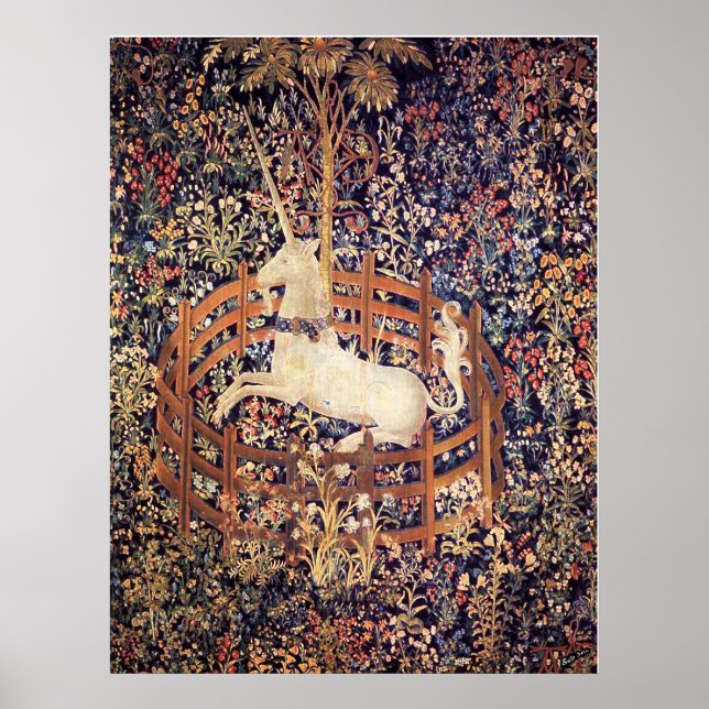 Psychedelic  Unicorn Poster (Front)