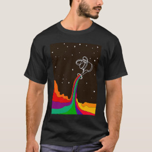 Psychedelic Universe Colour Rainbow Space Abstract T-Shirt