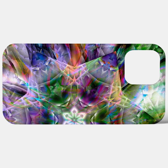 Psychedelic virtual star, acrylic or neon abstract Case-Mate iPhone case (Back (Horizontal))