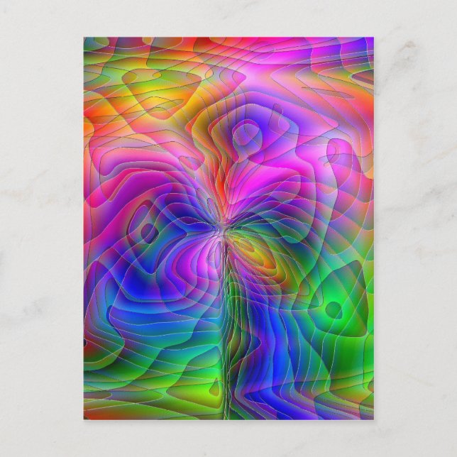 Psychedelic Vision Postcard (Front)
