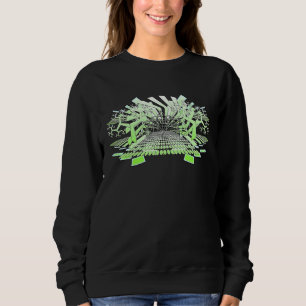 Psychedelic Visionary Art Geometric Awakening Asce Sweatshirt