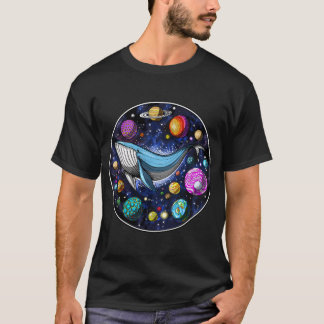 Psychedelic Whale T-Shirt