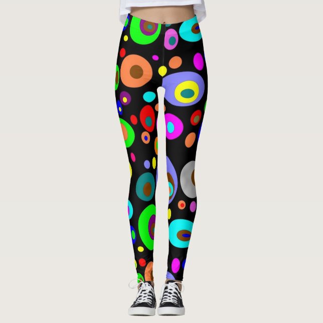 Psychedelic Women's Leggings (Front)