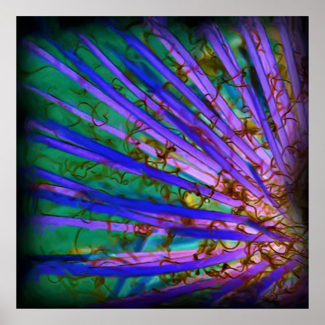 Psychedelic Yucca Inverted Poster (Front)