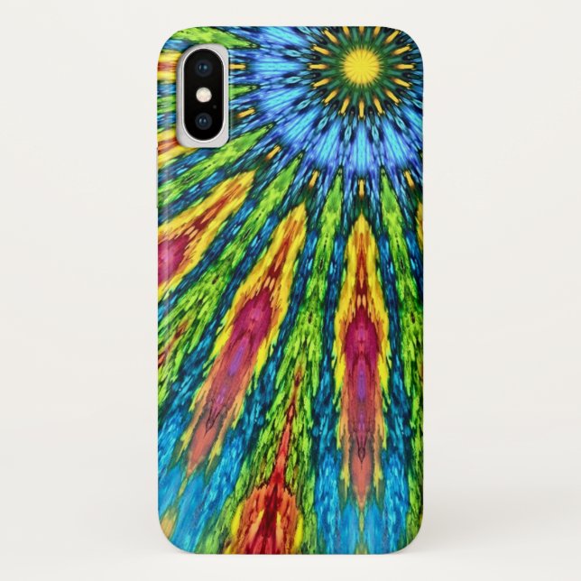 Psychedelic Zen Sun Myriad Mandala Case (Back)