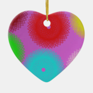 psychedelics colour pop colour ceramic ornament