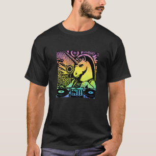 Psychedlic Unicorn Goa Om Psy Trance Darkpsy Rave T-Shirt