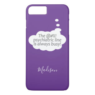 Psychiatric Line custom name & colour phone cases