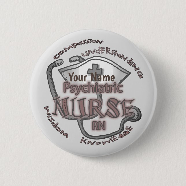Psychiatric Nurse Axiom pin (Front)
