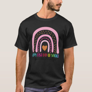 Psychiatric Nurse Happy Last Day School Rainbow T-Shirt