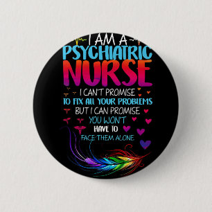 Psychiatric Nurse Week Rn Mental Health Nursing Sc 6 Cm Round Badge