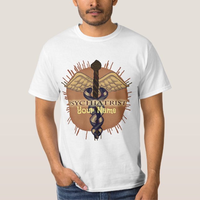 Psychiatrist caduceus  T-Shirt (Front)