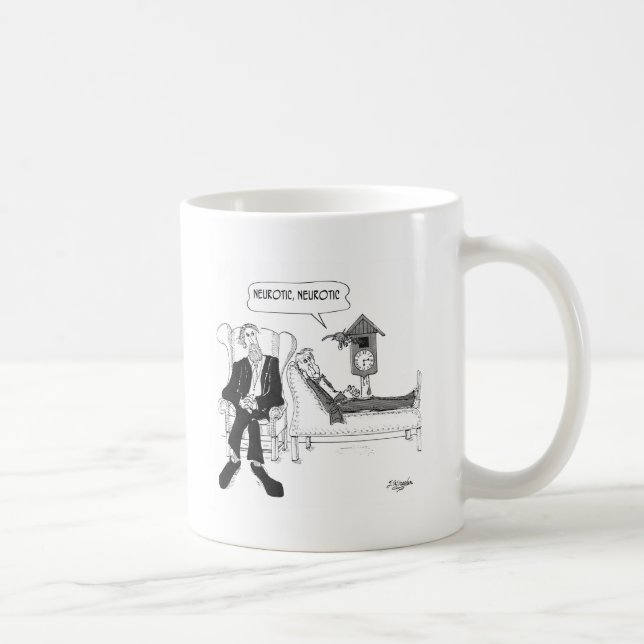 Psychiatrist Cartoon 2199 Coffee Mug (Right)